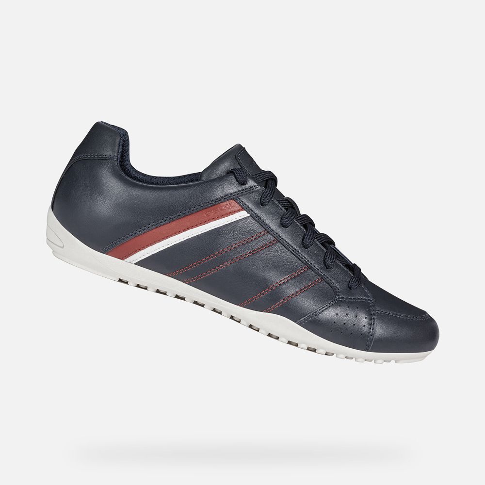 Geox Erkek Spor Ayakkabı Lacivert - Wells - DXW-916340